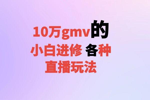 天诺老吴-直播带货起号实操课，适合一场低于·10万gmv的小白进修|宝妈创业网