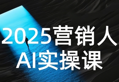 2025营销人Al实操课，AI营销抢跑实战，从Prompt到方案，效率碾压同行|宝妈创业网